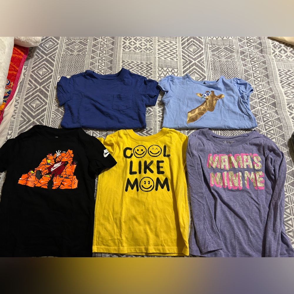Bundle Of Toddler Kids Tops🤍🎈